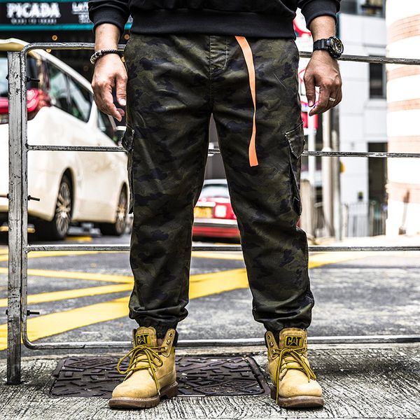 

camouflage green jogger denim harem pants men cotton sweatpant male tracksuit casual workout fitness pants plus size -xxxxxxxl, Blue
