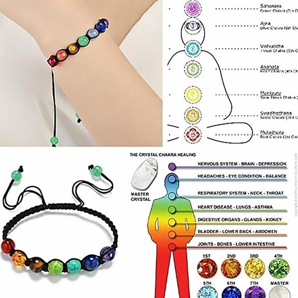 

women men 8mm 7 chakra essential oil diffuser bracelet healing balance natural lava reiki stone bead rope bracelet, Golden;silver