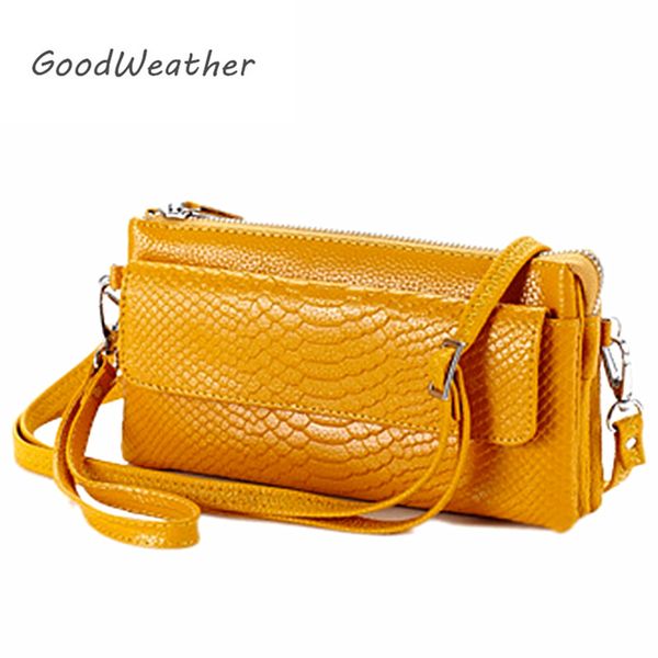 

promotion small yellow clutch with strap split leather bags designer crocodile print shoulder bag female clutches
