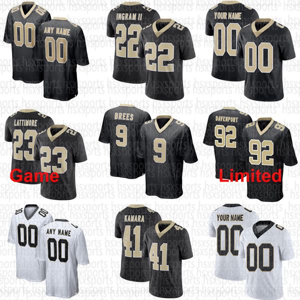 

Cu tom new orlean men youth 9 drew bree 41 alvin kamara 19 ted ginn 13 michael thoma 23 mar hon lattimore aint limited and game jer e