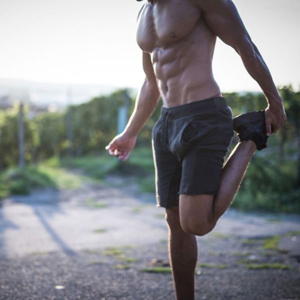 

m-2xl new zipper pocket short sport running short pants bd gym joggers surf pantaloncini men print blue basketball, White;black