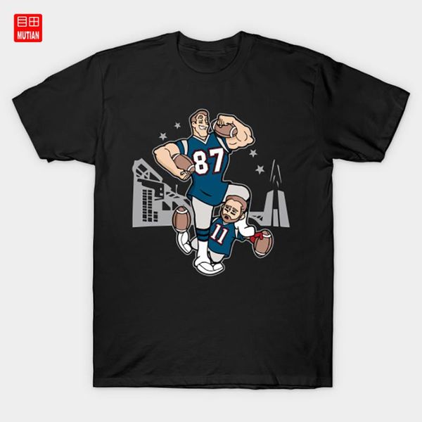 

the mighty gronk t-shirt, White;black