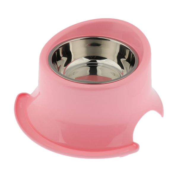 

pet protect cervical leak-proof dog food bowl stainless steel dog bowls