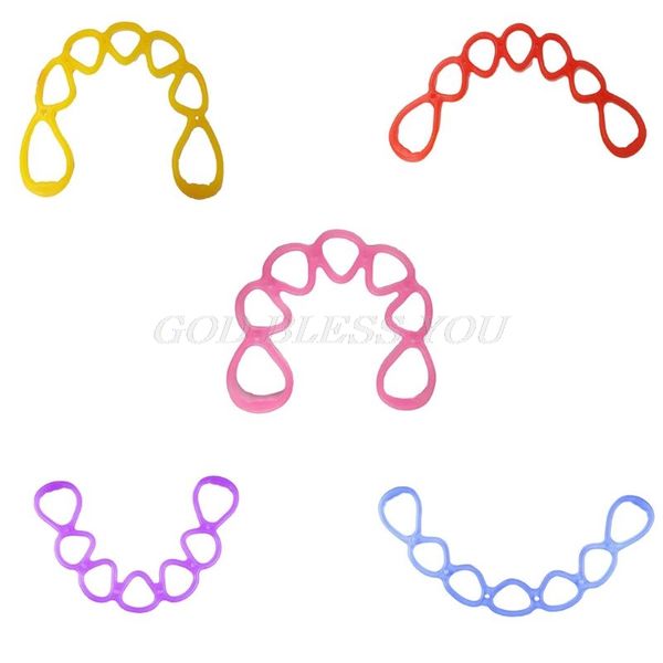 

7 holes yoga stretch silicone resistance band pull rope body arm fitness tools