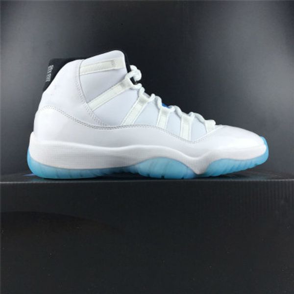 

2019 wiith box mens basketball shoes sneakers 11s prom night legend blue new release for men sports shoes us7.5-13