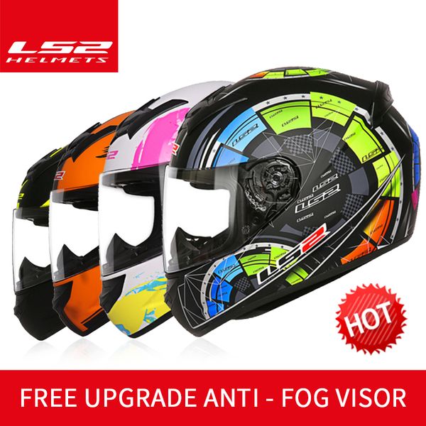

2019 new arrival ls2 ff352 full-helmet sports car racing street car personality cool full covered helmet men's four seasons