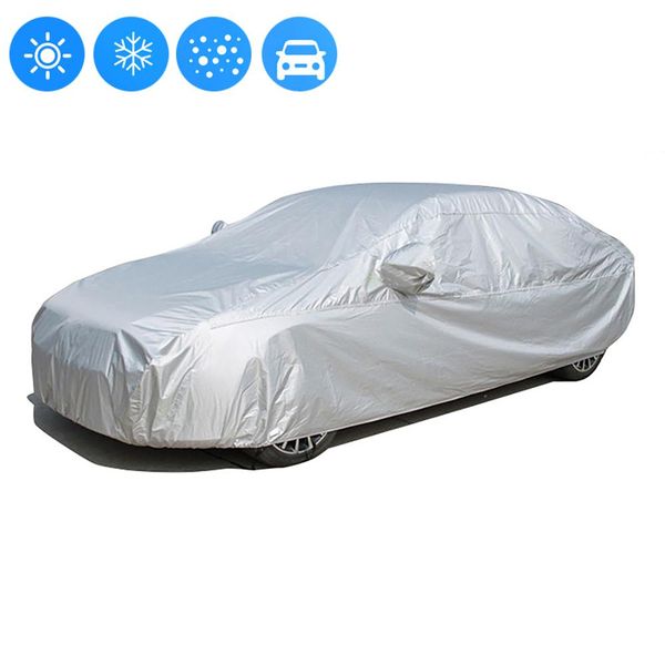 

outdoor full car cover sun uv snow dust rain resistant protection covers