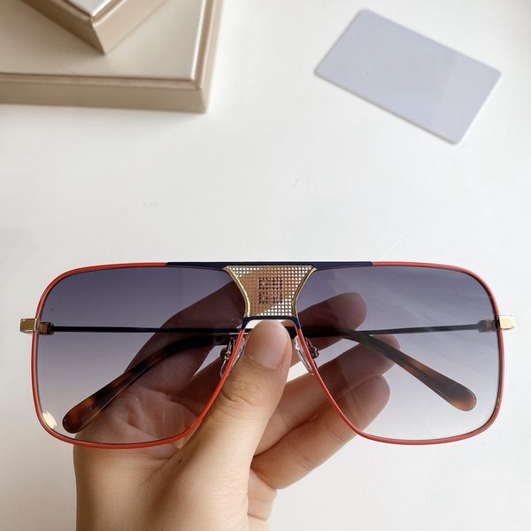 

luxury sunglasses mens sunglasses women classic style plank metal frame gv7166 uv400 protection outdoor eyewear with, White;black