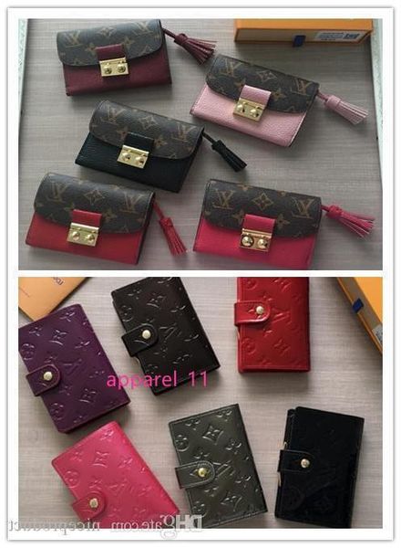 

n60208 n61663 short vitton women wallet, real and patent leather square chain wallets compact purse clutches coins ,cards and change holders
