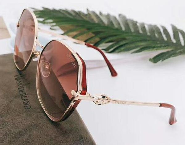 

2020 n men women sunglasses metal frame rimless wood natural buffalo horn glasses brown gray lenses gold silver oculos, White;black