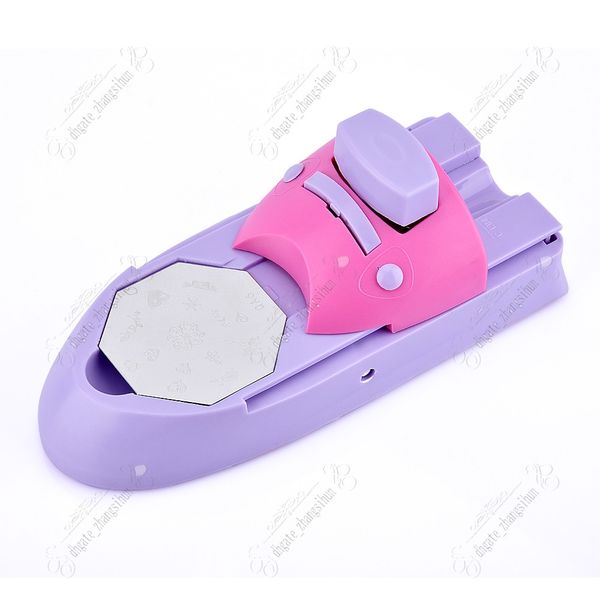 

1 set professional nail art diy pattern печать маникюр машин stamp стамперы инструменты nail color drawing польский принтер