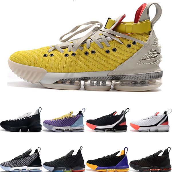 

new style xvi 16 harlem s fashion row basketball shoes 16s four horsemen heritage lakers martin king court purple mens sports sneakers 7-12