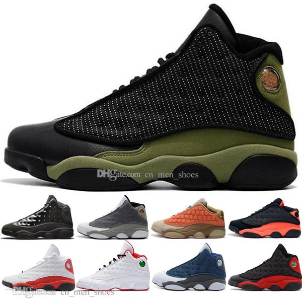 

with box 13 13s cap and gown terracotta blush mens basketball shoes chicago cat black infrared flints bred men sports sneakers designer