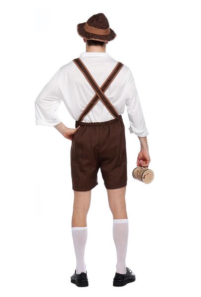 Mode-Erwachsene Oktoberfest Kostüme Heißer Verkauf Männer Frauen Deutsch Bier Festival Cosplay Plus Größe M-2XL Disfraces Adultos 3 Sets