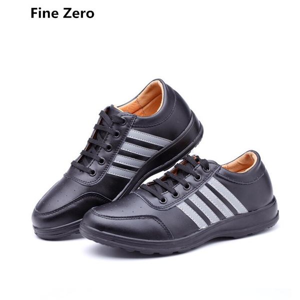 

men lightweight 6 kv insulator work safety shoes male anti-electric oxfords breathable men's casual boots labor insurance shoes, Black