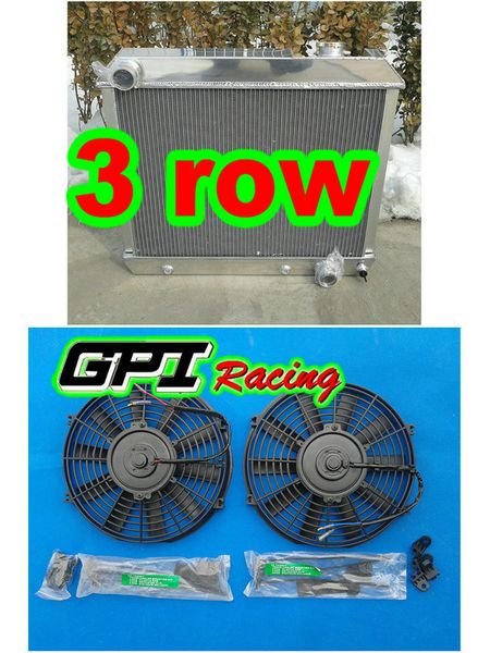 

aluminum radiator + fan 1963-66 for chevy panel truck c10/c20/c30 olds cars