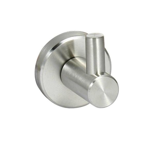 3pcs Polished Stainless Steel Hanger Coat and Hat Hook Wall Mounted