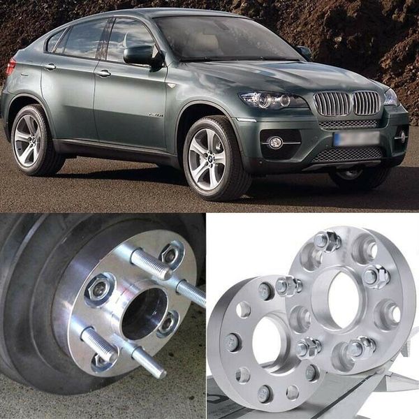 

2pcs 5x120 74.1cb 25mm hubcenteric wheel spacer adapters for bmw x5 2007+/ x6
