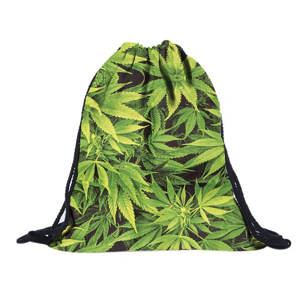 

fashion drawstring bags women unique 3d printing travel softback harajuku drawstring bag mochila feminina