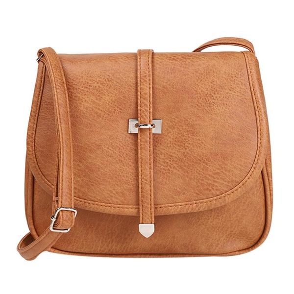 

small shoulder bag for women messenger bags ladies retro pu leather handbag purse adjustable strap female crossbody #35