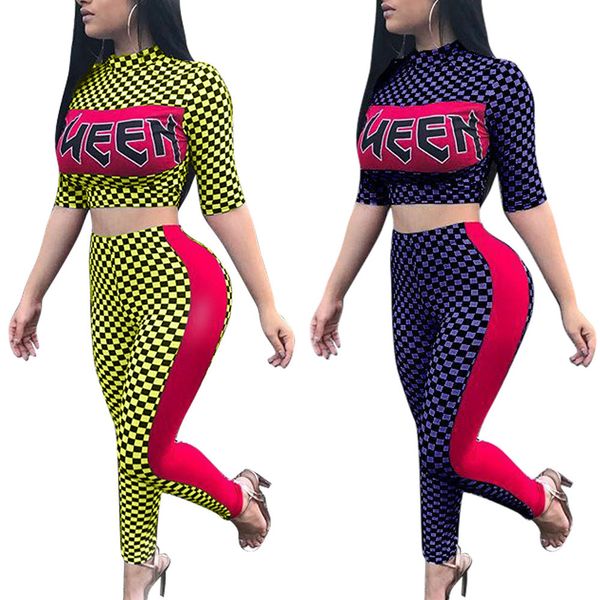 

womens designer two-piece short casual suitao4p, White