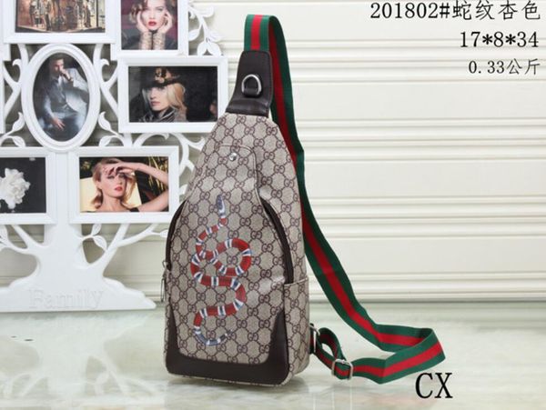 

2018 de igner men women cro body bag wai t bag luxury brand famou fa hion che t bag good quality pu leather