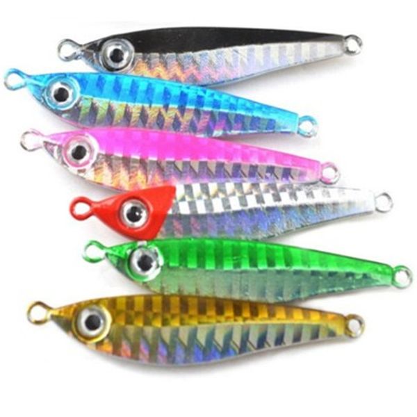 

fishing hard bait lead fish lure casting spoon metal jig spinner accessory 10g sea bass lure