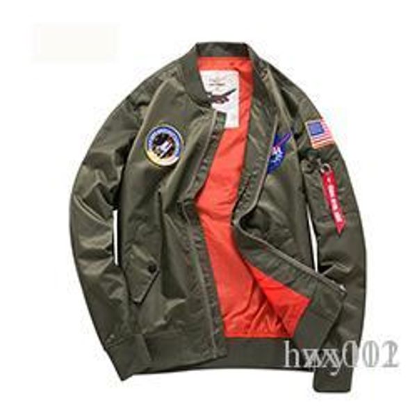 

2019 men's leisure collar jacket, air force no. 1 pilot chunqiujia full size baseball shirts online wholesale, Black;brown