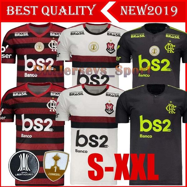

19 20 flamengo jersey 2019 2020 flemish guerrero diego vinicius jr soccer jerseys flamengo gabriel b sports football man woman shirt, Black