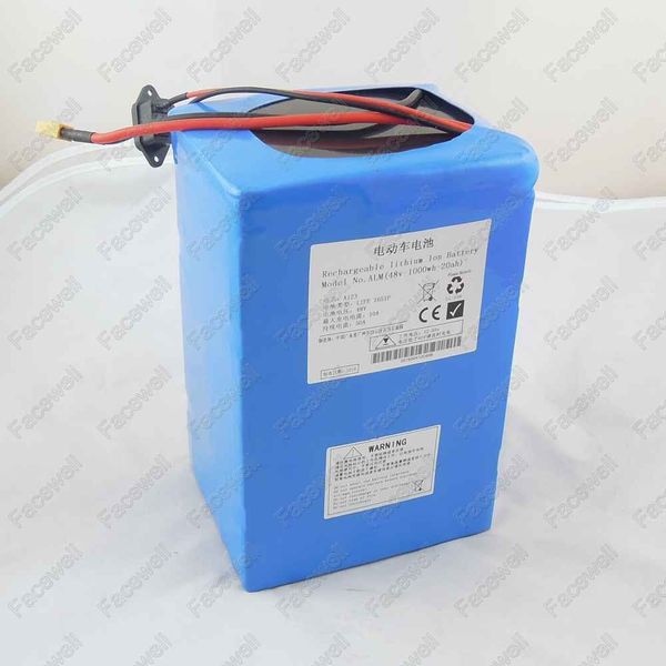 

батарея большой мощности 48v lifepo4 48v 20ah использует призматический элемент с батареями 50a bms lifepo4 для электрического велосипеда 20