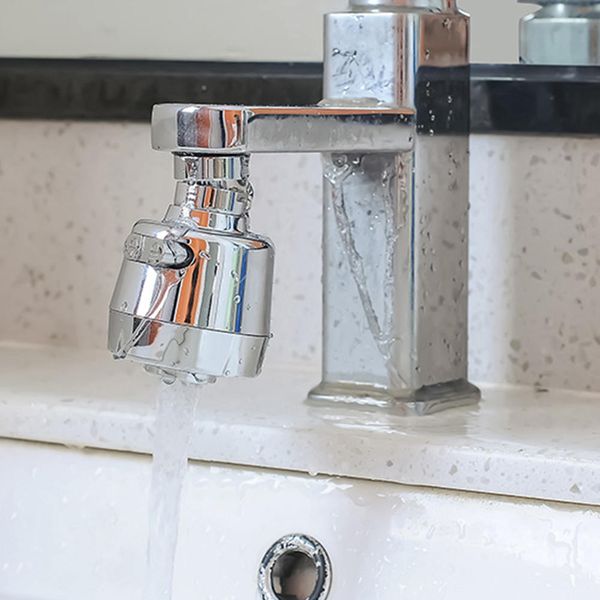 

long and short styles faucet anti-splash head extension water sprinkler water saving rotary filter nozzle kitchen household
