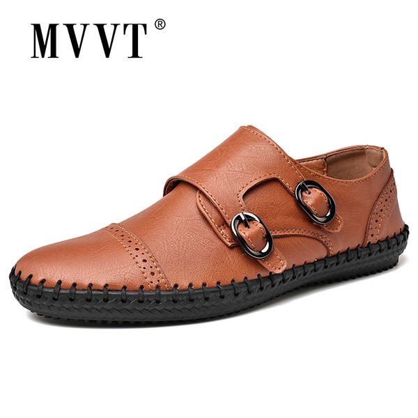 

fashion comfortable casual leather shoes men loafers shoes quality split leather men flats moccasins plus size, Black