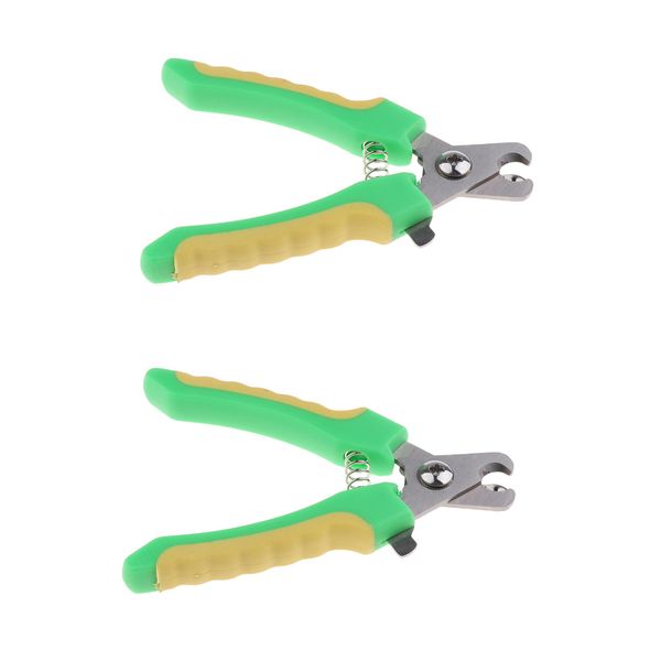 

2pack easy to use dog nail clippers trimmer toenail clipper quick sharp cuts and safety guard to clip with confidence