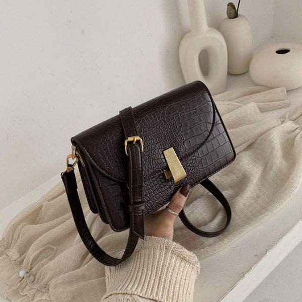 

stone pattern pu leather crossbody bags for women 2019 simple small shoulder messenger bag lady handbags and purses