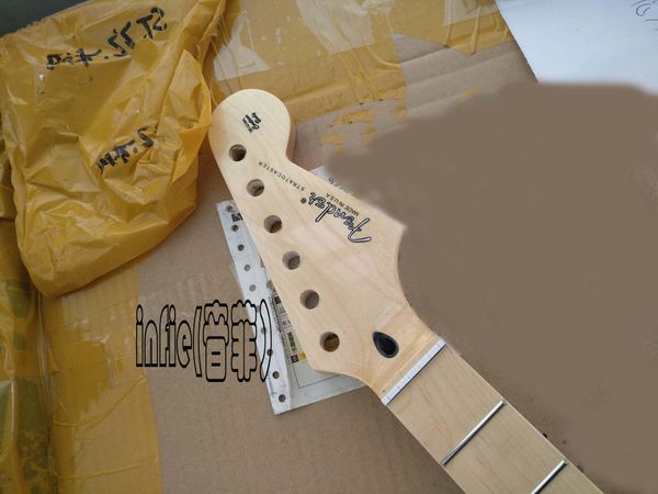 

new electric guitar 21 22 maple stratocaster fingerplate varnish after the belt guitar neck in stock