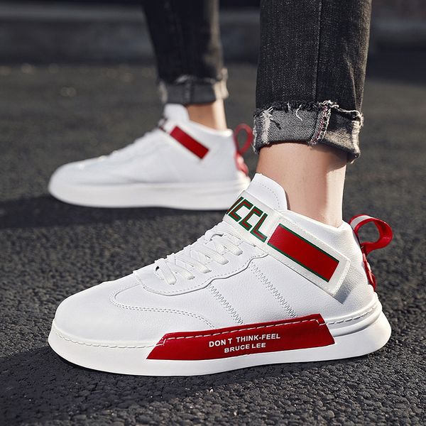 

2019 new women men new sport shoes blue red grey mens trainer sneakers casual shoes leather outdoor classic flats casual shoes size 40-44, Black