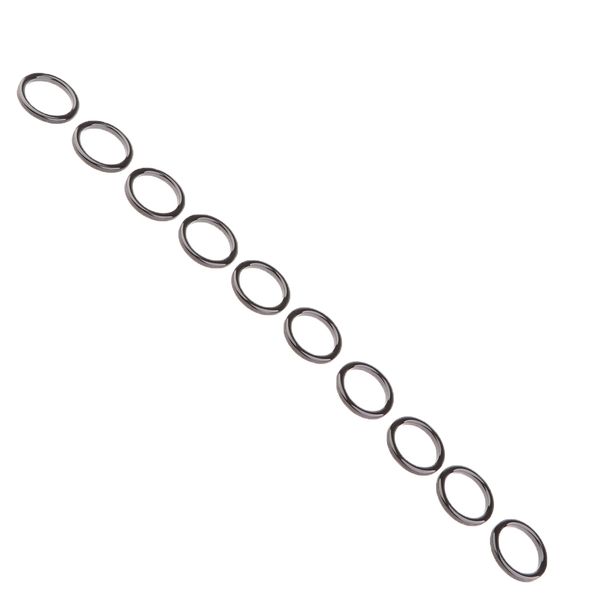 

10pcs fishing rod guides ring diy pole tip repair rods guide eye rings