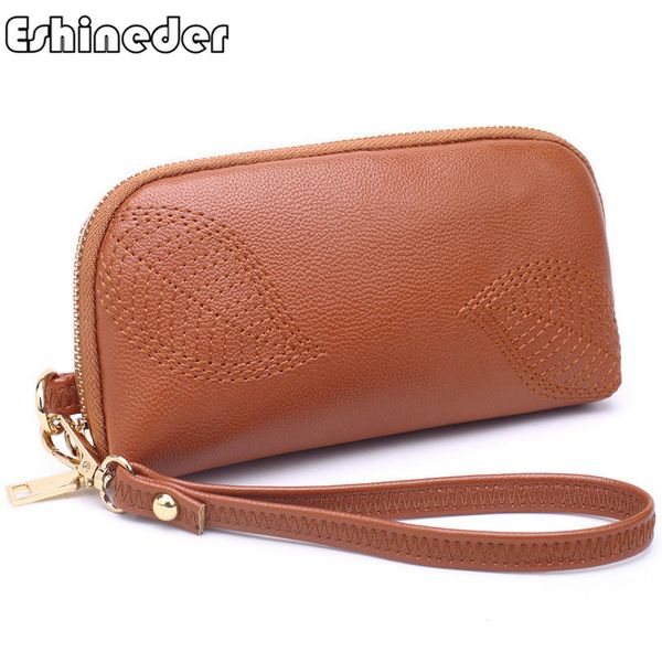 

2019 женские кошельки с коротким кошельком дамы застежка-молния с вышивкой лист бумажник кошелек женский женский кошелек карта cartera mujer, Red;black