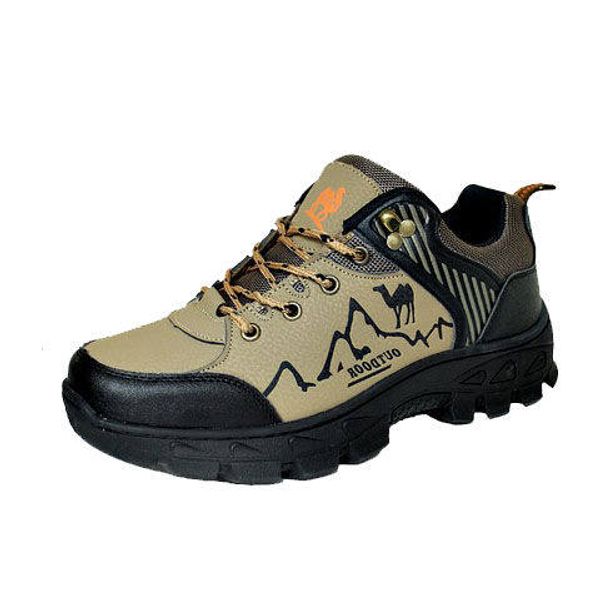 

summer outdoor men's waterproof hiking shoes slip resistant lightweight breathable deodorant soft-soled casual sports men shoes