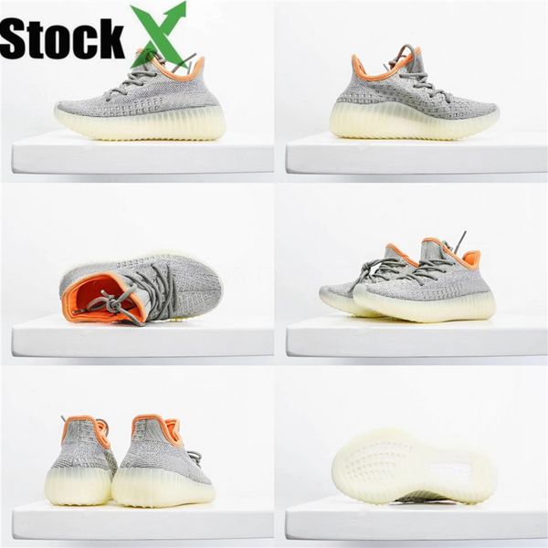 

горячая дети kanye west quantum designer баскетбол обувь с box 3m reflective sport кроссовки hi прохладный серый черный кроссовки размер us4