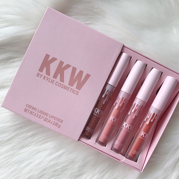 

KKW Matte Velvet Матовый блеск для губ жидкая помада для губ Макияж Аксессуары Красота с