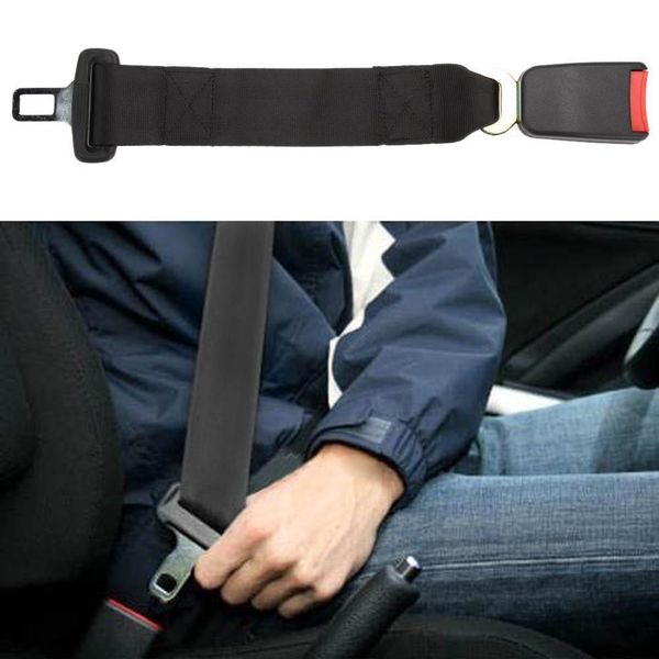 

longer 36cm 14" universal car auto seat seatbelt safety belt extender extension buckle seat belts & padding extender