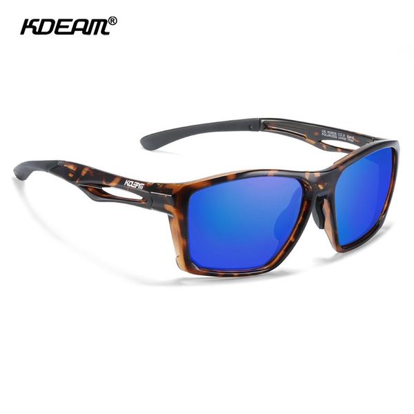 

kdeam new arrival tr90 material sports sunglasses men polarized uv400 coating sun glasses fishing strong hinges bpjam