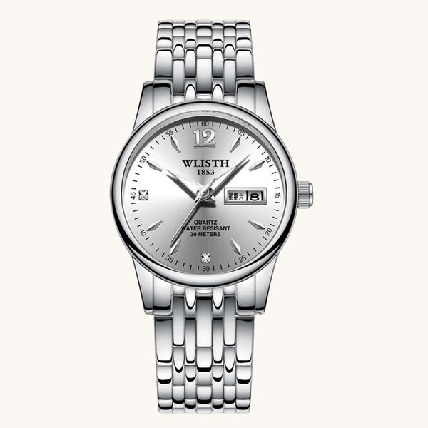 Satin Al Toptan Severler Celik Dugun Hediyeleri Icin Cift Saatler Ciftler Izle Adam Ve Bayanlar Elbise Erkekler Saat Reloj Hombre Tl211 11 Dhgate Comda