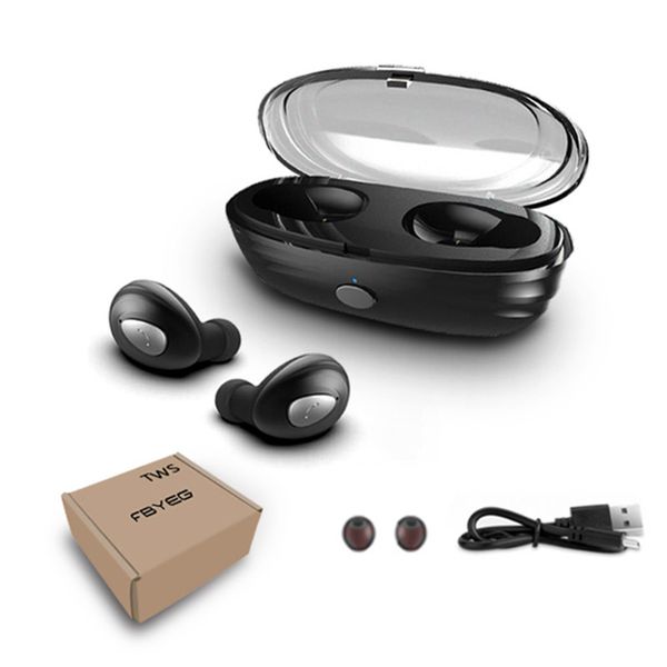 

Bluetooth Earphone Bluetooth Wireless Headphone K3 TWS Mini True Wireless Earbud 3D Stereo HIFI Headset Waterproof With Mic Charging Case