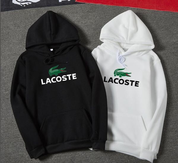 

2020 NEW балахона мужчин крокодиловых толстовки высокой весны зима толстовка чемпионы письмо напечатано балахон камуфляж зеленый пуловер Толстовка