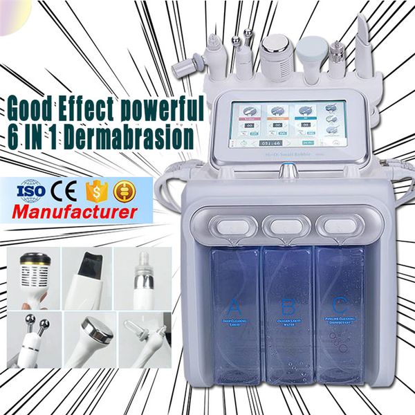 

2018 new hydra water facial cleaner aqua peel ultrasound microcurrent bio cold hammer h2o2 spray gun