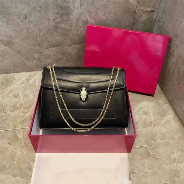 

designer luxury handbags purses women genuine leather simple retro atmosphere chain pack environmental protection shopping bag