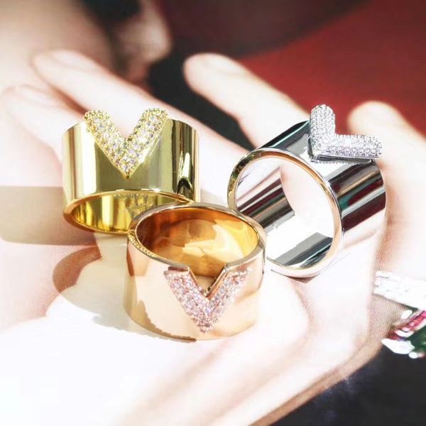 

fashion jewelry mens ring v ring engagement rings for women diamond ring hip hop jewelry wholesale iced out rings