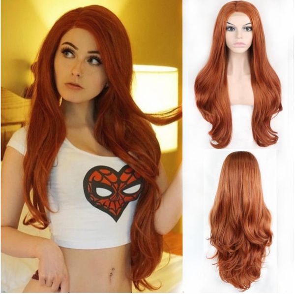 

человеческие волосы парики кружева передние волосы парик человеческих волос 4 * 4 кружева закрытый парик красный женский бразильский объемна, Black;brown